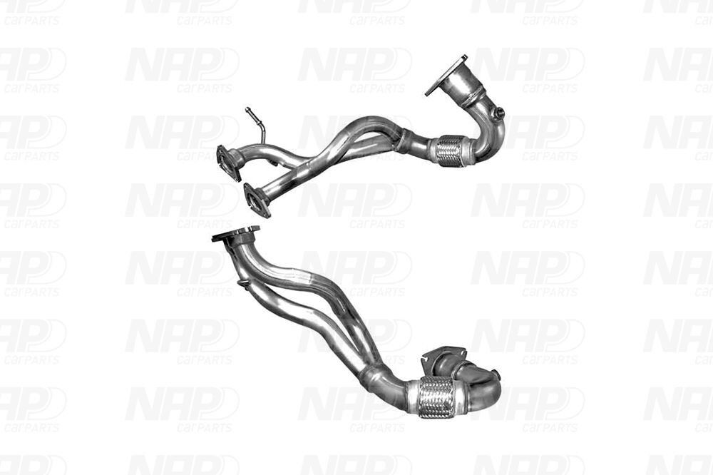 NAP carparts CAF10465 Abgasrohr