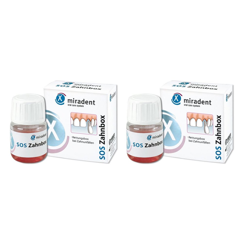 Hager Pharma GmbH Miradent Zahnrettungsbox Sos Zahnbox 08104657