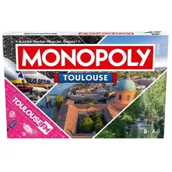 Winning Moves MONOPOLY Toulouse – Brettspiel – GEWINNZÜGE – 2 bis 6 Spieler – Ab 8 Jahren (Deutsch, 2 - 6 Spieler)