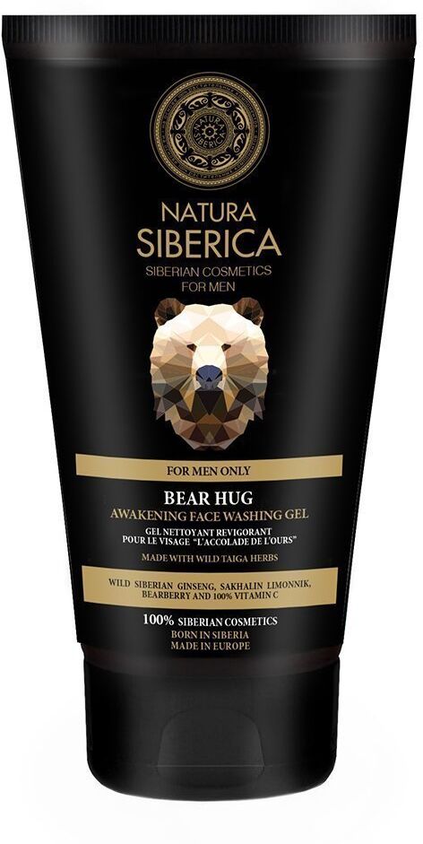 NATURA SIBERICA Men Bear Hug Face Washing Gel 150ml
