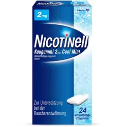 NICOTINELL Kaugummi Cool Mint 2 mg 24 St
