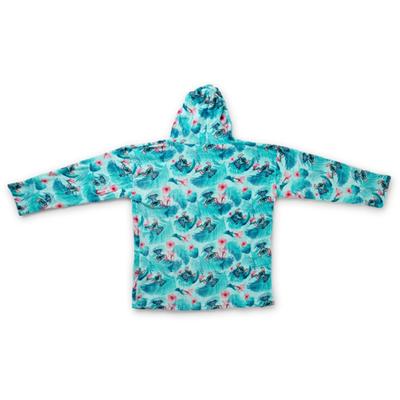 Wohndecke DISNEY "Lilo & Stitch Expressions", blau, B:60cm L:81cm, Polyester, Wohndecken, Wohndecke
