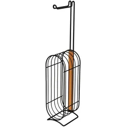 Wenko, Toilettenpapierhalter, Stand Toilettenpapierh. 2in1