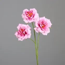 Kunstblume Rosenzweig (H 65 cm) - lila - H 65 cm