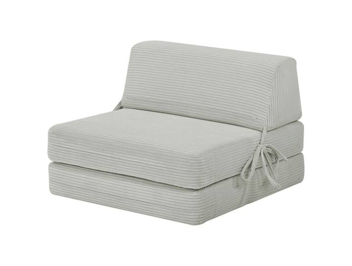 Livetastic Schlafsessel Cleo, Hellgrau, 74x58x80 cm, Bsci, Liegefunktion, Wohnzimmer, Sessel, Schlafsessel