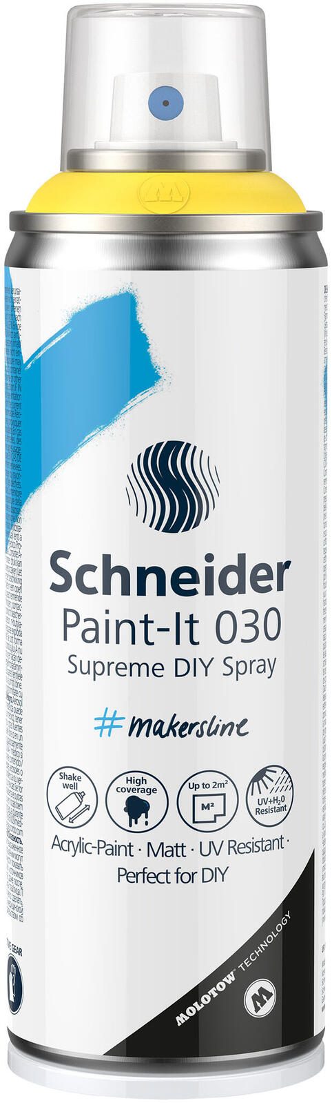 Schneider Supreme Paint-It 030 Acrylspray gelb ML03050063
