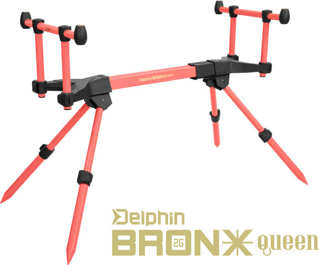 Rodpod Delphin BRONX Stalx QUEEN Pink, Gray, Red