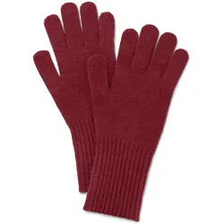 Tchibo - Strickhandschuhe mit Wolle - bordeaux