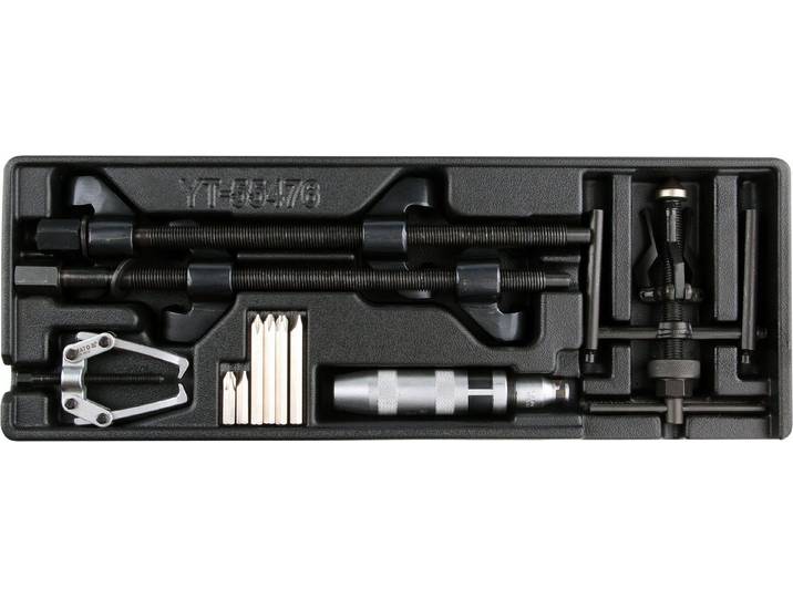 Yato Schubladeneinsatz Schubladeneinsatz 385x175x41mm inkl. Kfz-Werkzeugsatz, 10-teilig (10 St., Schubladeneinsatz 385x175x41mm inkl. Kfz-Werkzeugsatz, 10-teilig)