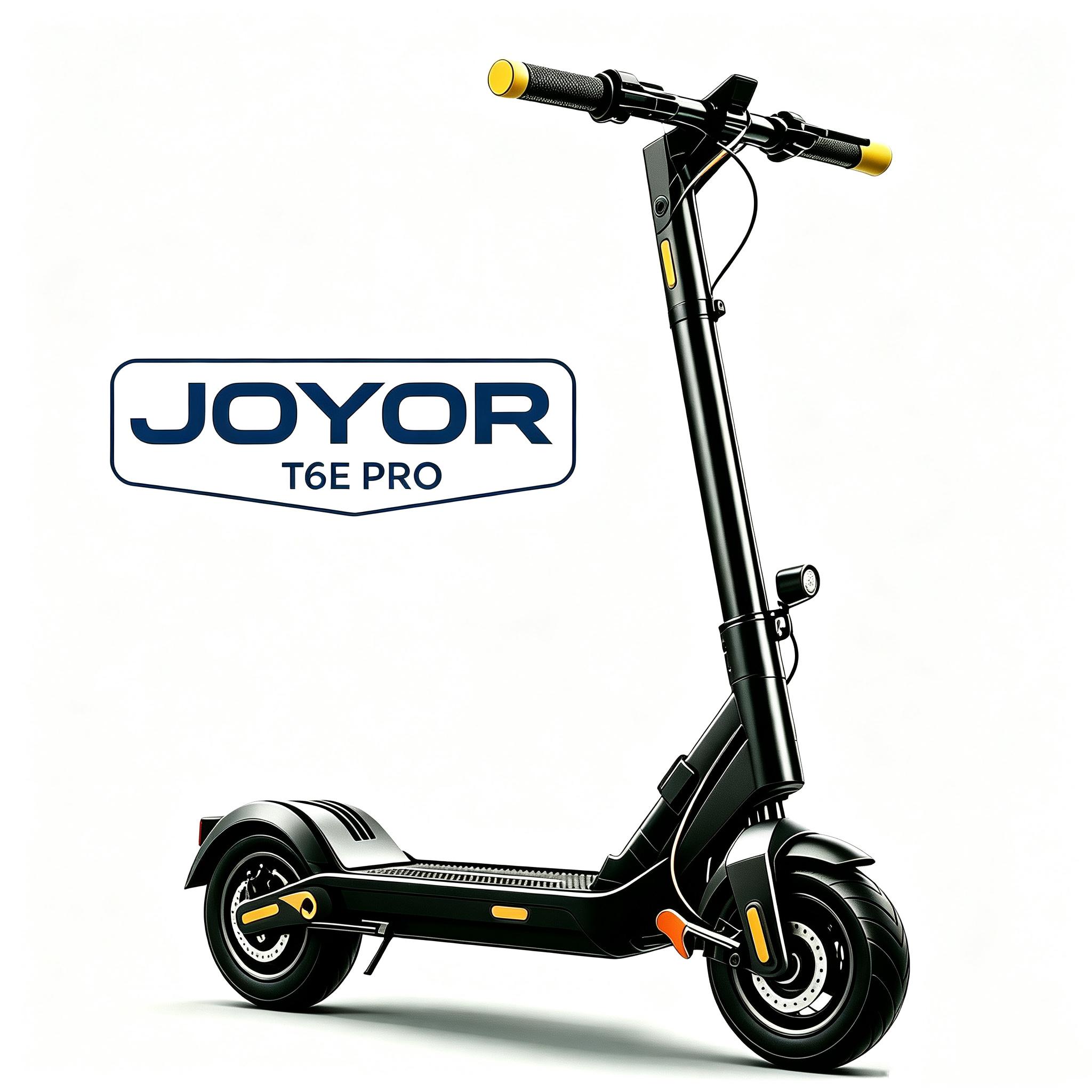 T6E Pro E-Scooter mit Straßenzulassung (ABE), 10-Zoll-Geländeluftreifen, 500W, 48V 26Ah, max. 20 km/h, max. Traglast 148 kg