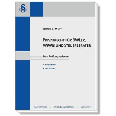 PrivatR f. BWL'er; WiWi & Steuerberater, Taschenbuch von Karl-Edmund Hemmer,Achim Wüst, Hemmer/Wüst, 978-3-86193-430-1