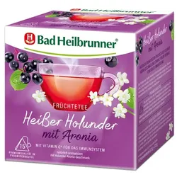 BAD HEILBRUNNER heißer Holunder m.Aronia Pyr.Btl. 15X2.5 g