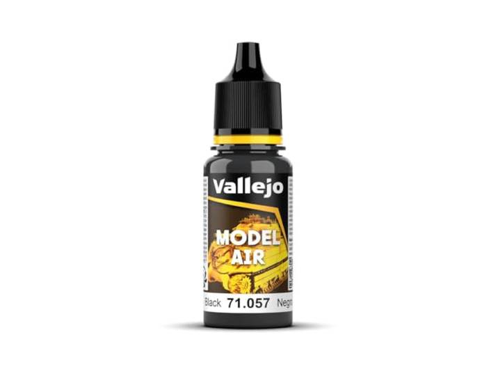 Vallejo Model Air acrylverf, 17 ml zwart