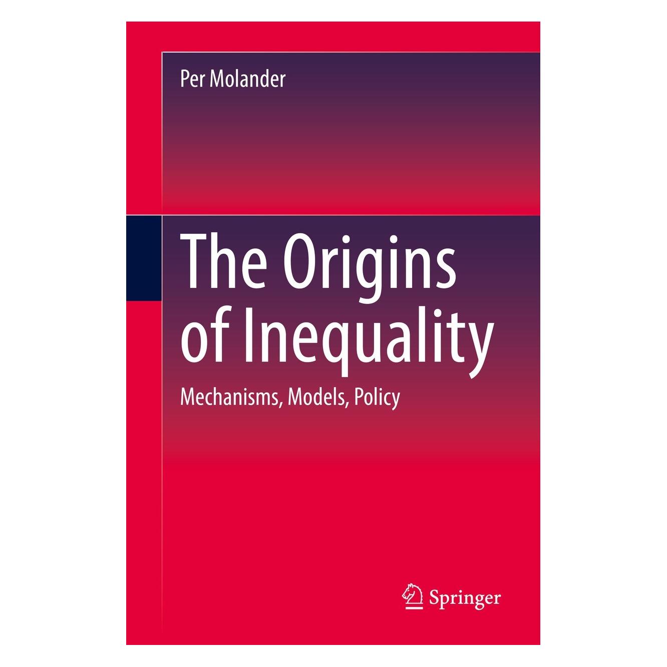 Springer The Origins of Inequality (Englisch, Hardcover, Per Molander) (9783030931889)