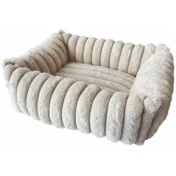 Nobby Komfortbett eckig STRIPE (Hund, Katze), Hundebett + Katzenbett