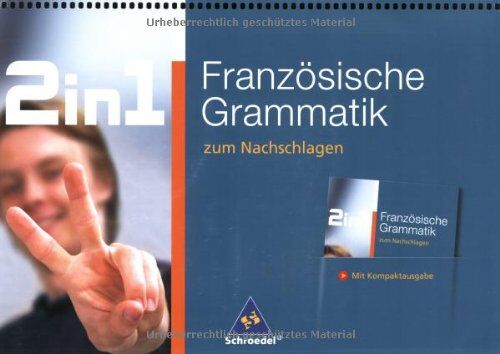 Diethard Lübke - 2 in 1 zum Nachschlagen: Französische Grammatik - Preis vom 02.10.2026 23:42:20 h