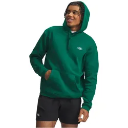 UNDER ARMOUR Rival Fleece Hoodie Herren 312 - campus ivy/white XL