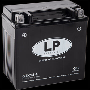 Landport Batteria Per Moto Modello GTX14-4 Con Tecnologia Gel