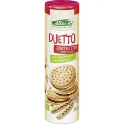 Allos Duetto-Doppelkeks Zartbitter bio