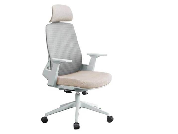 M4VJjuhEC Chaiselongue Rückenlehnenstuhl mit verstellbaren Armlehnen und Rollen(Beige)
