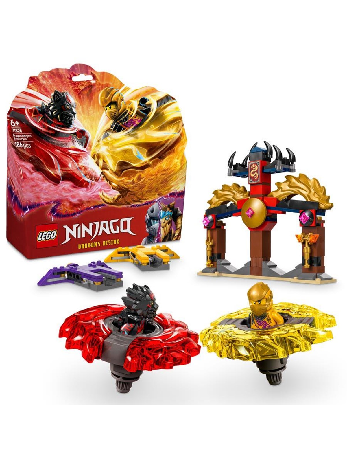 LEGO Ninjago 71826 Drachen-Spinjitzu Battle Pack