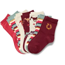 Tchibo - 7 Paar Kinder-Socken - Baby - Gr. 23-26 - creme