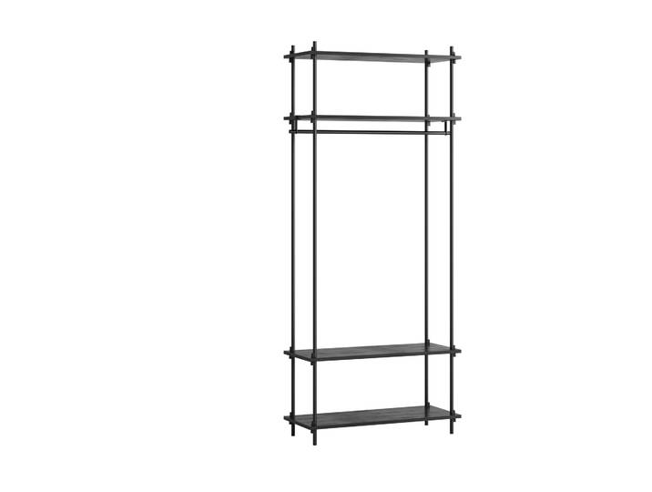 MOEBE Moebe shelving system s.200.1.F Noir