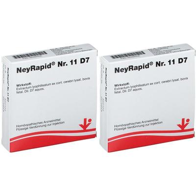 Neyrapid Nr.11 D 7 Ampullen 2x 2x5x2 ml