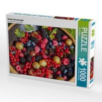CALVENDO Puzzle Bunter Beerenreigen | 1000 Teile Lege-Größe 64x48cm Foto-Puzzle für glückliche Stunden