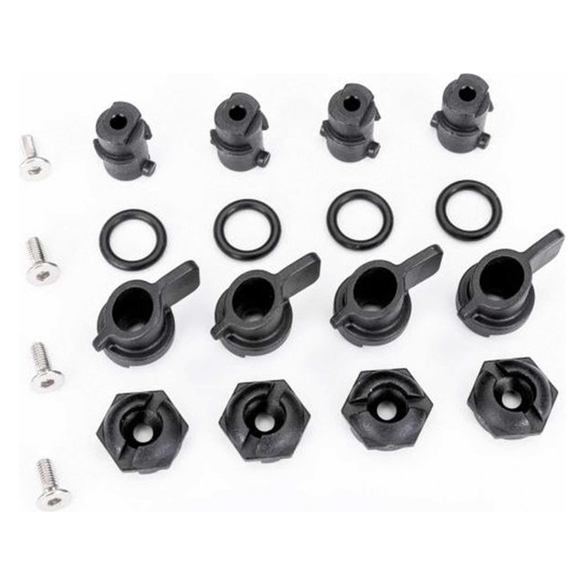 Traxxas Luke-Halterung Mutter/Wellen/O-Ring (TRX10318)