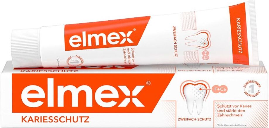 Elmex Kariesschutz Zahnpasta mit Faltschachtel 75ml