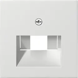 Gira Zentralplatte UAE/IAE Reinweiß System55 027027