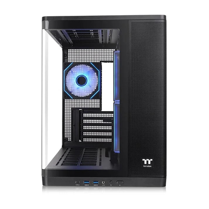 Thermaltake Arctus 280 TG ARGB Gaming PC Gehäuse Micro-Tower Black Seitenfenster