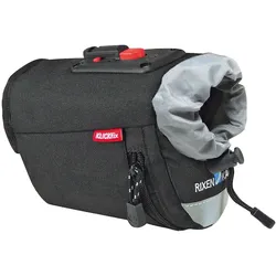 Rixen & Kaul Satteltasche Micro Bottlebag schwarz / grau