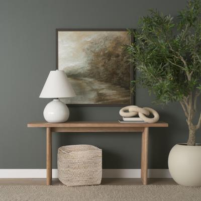 "Mercana ""Ekani"" Cream & Beige Cotton Square Pouf"