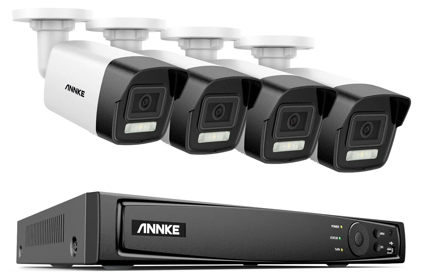 Selius 8-kanaals NVR PoE Beveiligingscamera Set met Beveiligingssysteem