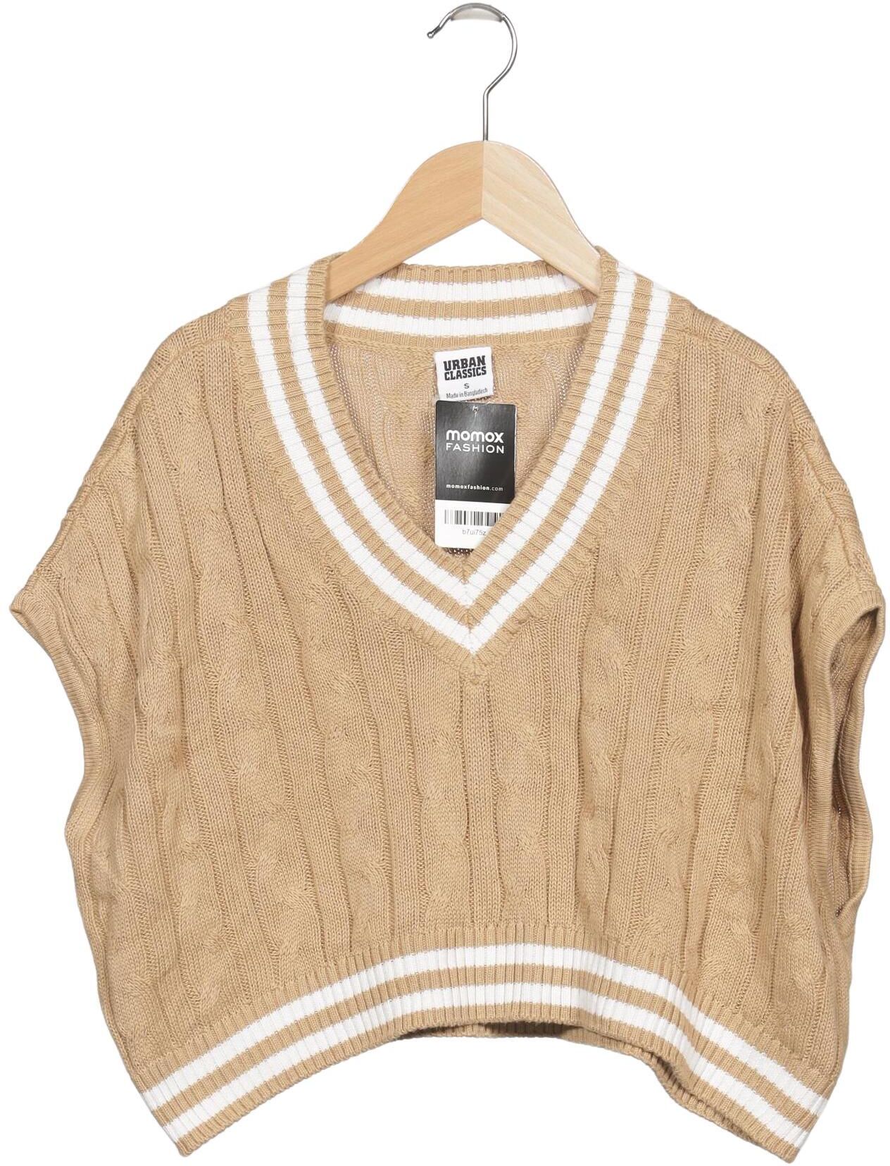 Urban Classics Damen Pullover, Beige, Gr. S, Baumwolle - Second Hand