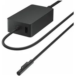 Microsoft Surface 127W Netzteil (127 W), Notebook Netzteil, Schwarz