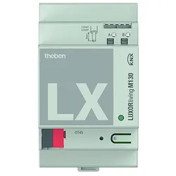 Theben 4800492 LUXORliving-Wetterzentrale für die Verwendung mit Wettersensor LUXORliving M100 LUXORliving M130