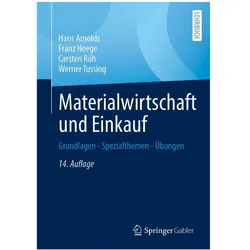Materialwirtschaft und Einkauf, Fachbücher von Franz Heege, Carsten Röh, Werner Tussing, Hans Arnolds