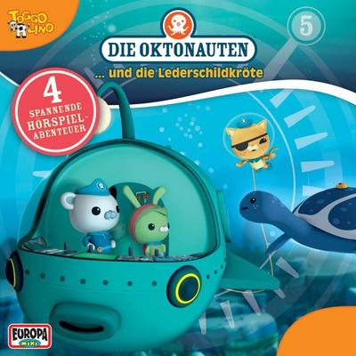 Folge 05: Die Oktonauten und die Lederschildkröte - Stefan Mittag,Stephanie Simpson,Meomi, Audio, 4064066618568