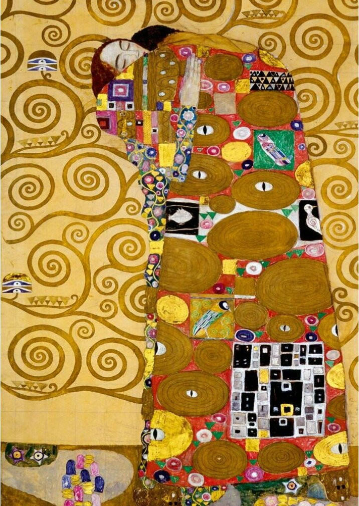 Bluebird Puzzle Kunstpuzzel Gustave Klimt Verwezenlijking 1905 - 1000 stukjes