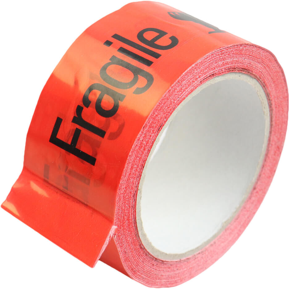aXpel Warnklebeband aus PVC, bedruckt 50mm x 66m Fragile