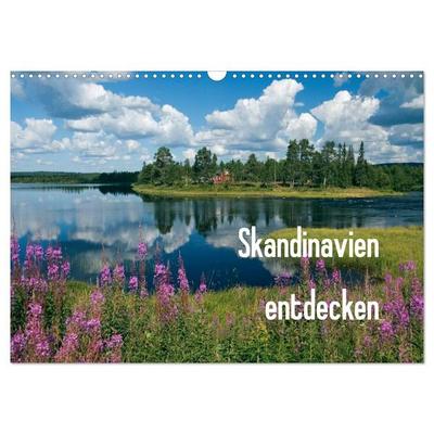 Skandinavien entdecken (Wandkalender 2027 DIN A3 quer), CALVENDO Monatskalender