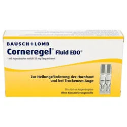 CORNEREGEL Fluid EDO Augentropfen 30X0.6 ml