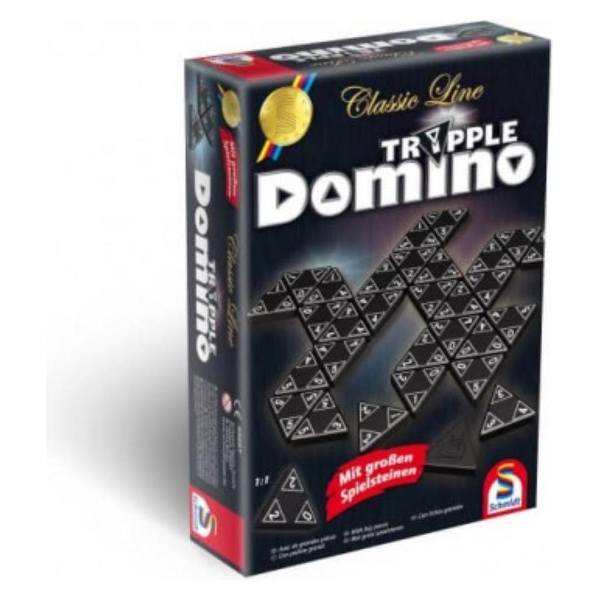 Schmidt Spiele Classic Line: Tripple Domino (Deutsch, 1 - 4 Spieler) (49287)