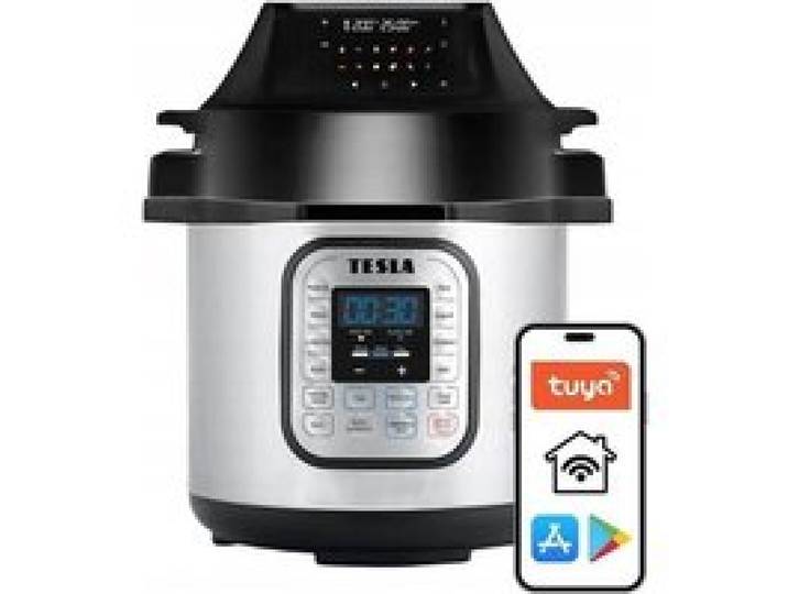 Multicuiseur - TESLA - EliteCook K70 - 6 L - 12 fonctions (sous‑vide friture air pression) - WiFi