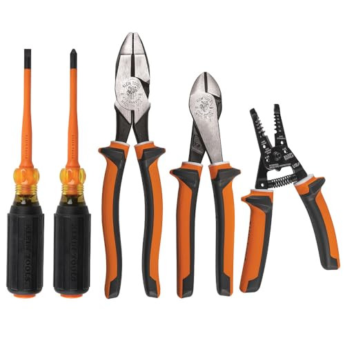 Klein Tools 94130 Geïsoleerde gereedschapsset met 1000V schroevendraaier, tangen en striptang