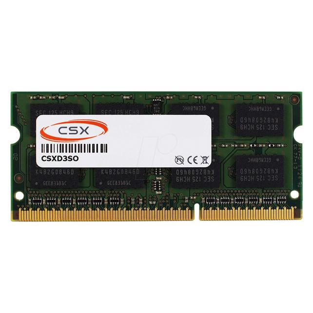 CSX Memória Notebook - 4GB DDR3 (1600Mhz, 256x8, CL11, 1.5V) (1 x 4GB, 1600 MHz, DDR3-RAM, SO-DIMM) (RAMCSXOD3SO16004GB)