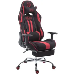Racing Bürostuhl Limit V2 Stoff mit Fußablage